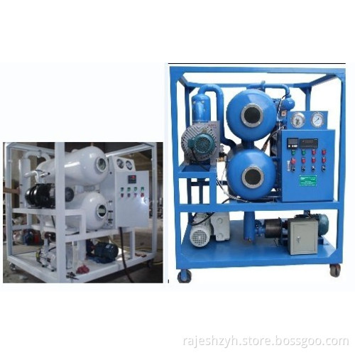 Series ZYD Double-stage transformer oil purifier